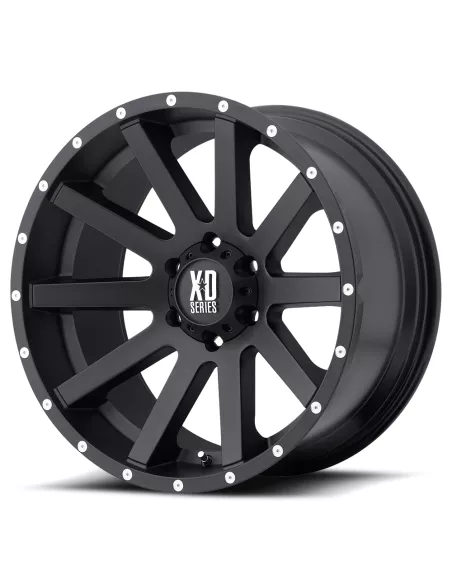 JANTE KMC XD818 HEIST SATIN BLACK 9X18 6x139.7 ET18 CB106.25