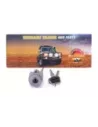 Jeu de cylindre et clé pour serrure de contact Terrain