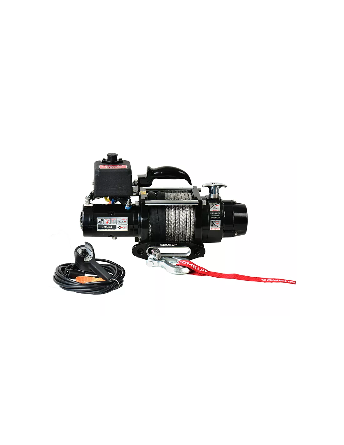 TREUIL COME UP DV 6S (2722 KG) 12V - Corde synthétique