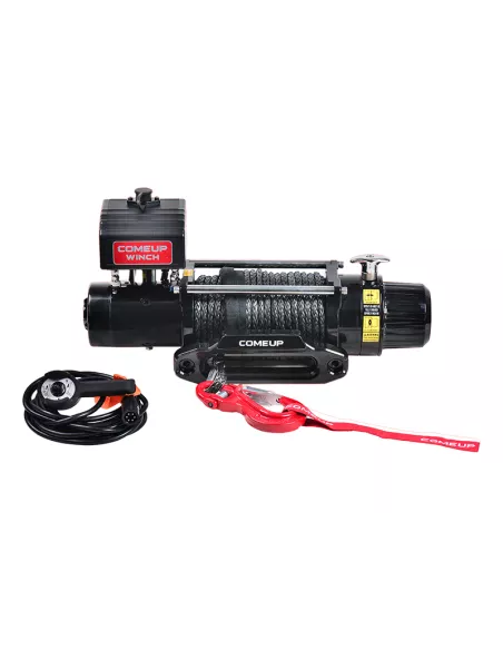 TREUIL COME UP DV 9S (4082 KG) 12V - Corde synthétique
