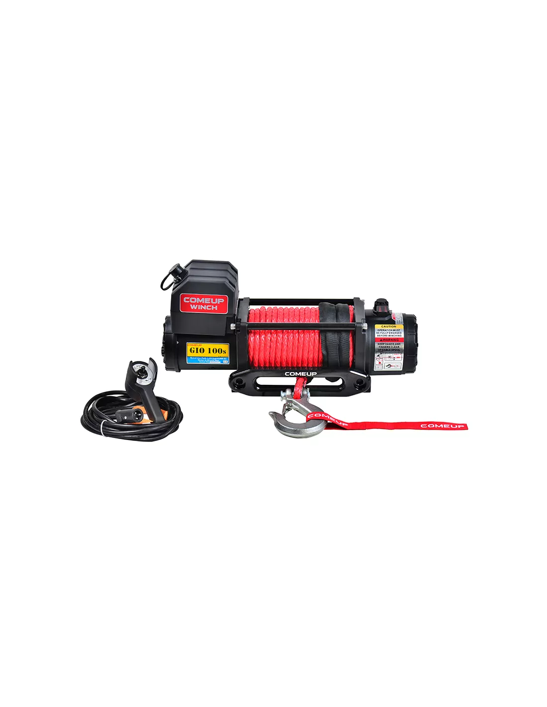 TREUIL COME UP GIO 100S (4536 KG) 12V - Corde synthétique