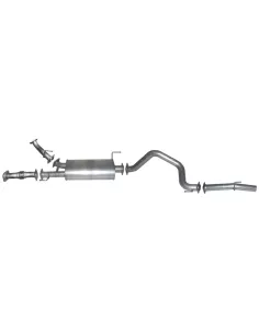 Kit Échappement Arrière HI FLOW DPF en Acier Inox 409 2