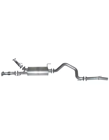 Kit Échappement Arrière HI FLOW DPF en Acier Inox 409
