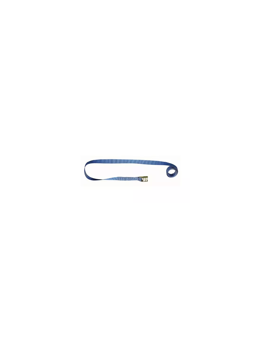 SANGLE ARRIMAGE BOUCLE A CAME 25mm x 2M / RR 500kg / NOIRE