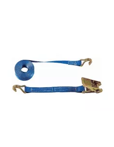 SANGLE ARRIMAGE BAGAGERE A CLIQUET 25mm x 5M - DOIGTS SERRES