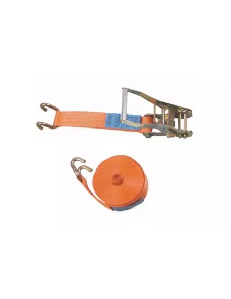 SANGLE ARRIMAGE PL A CLIQUET 50mm x 9M - DOIGTS ECARTES - BL