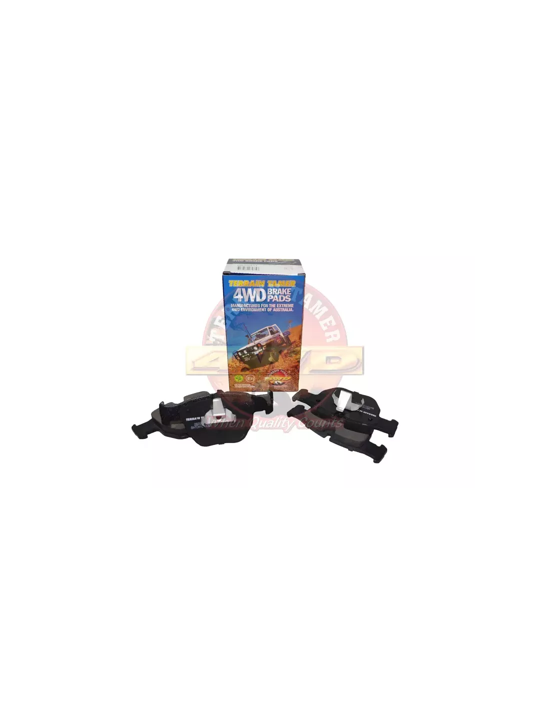 Jeu de plaquettes de frein avant TD6 3.0 V8 4.4 Terrain