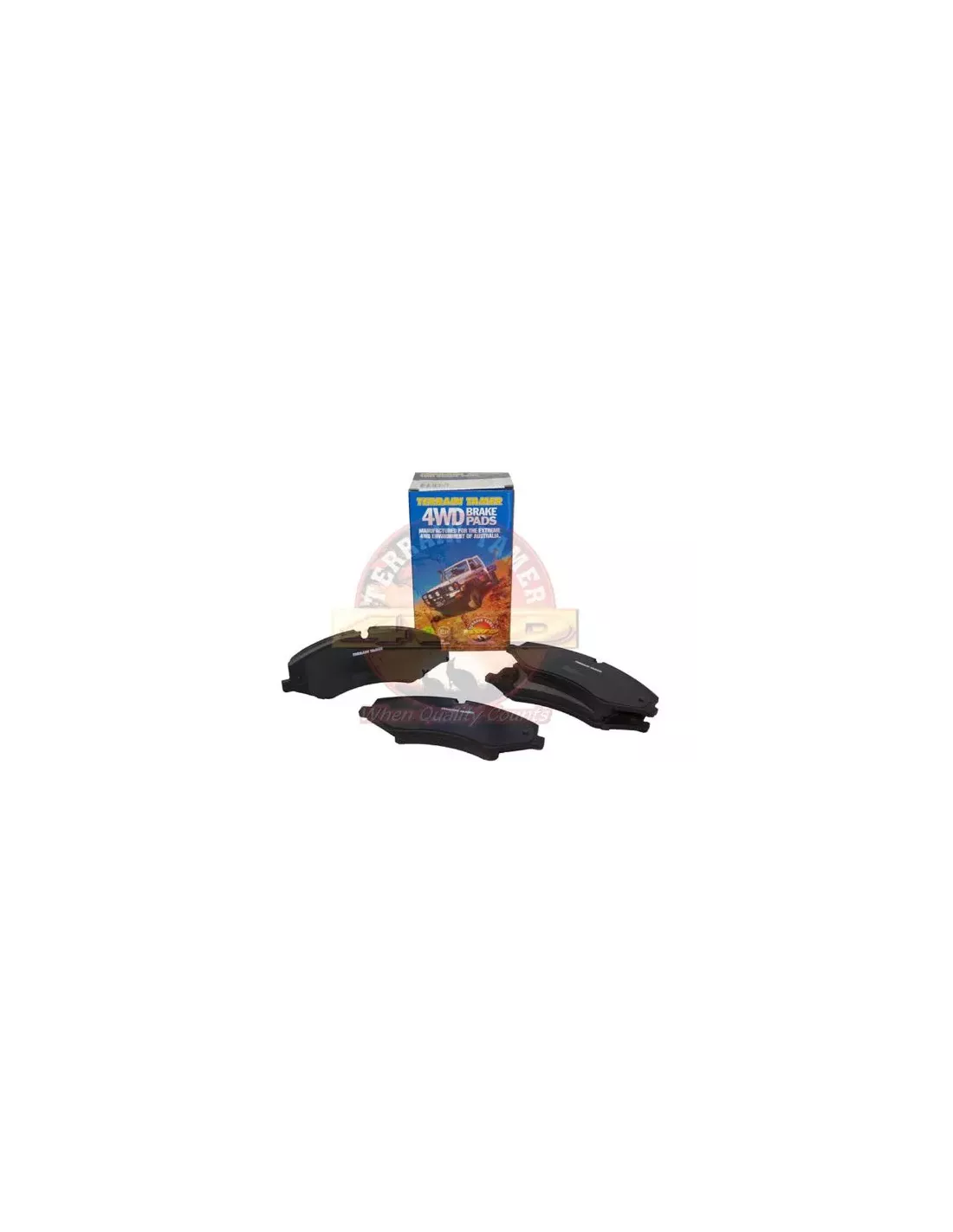 Kit plaquettes de frein avant TDV8 3.0 & 3.6 Terrain Tamer