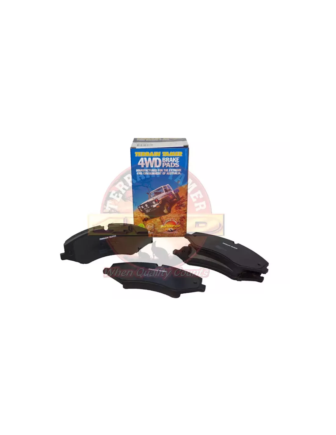 Kit plaquettes de frein avant TDV8 3.0 & 3.6 Terrain Tamer
