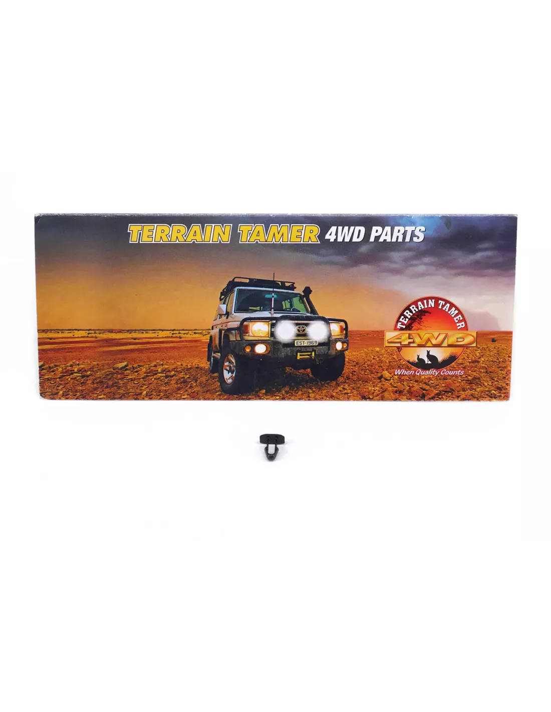 Agrafe de capot cowl Terrain Tamer Toyota Hilux TGN10