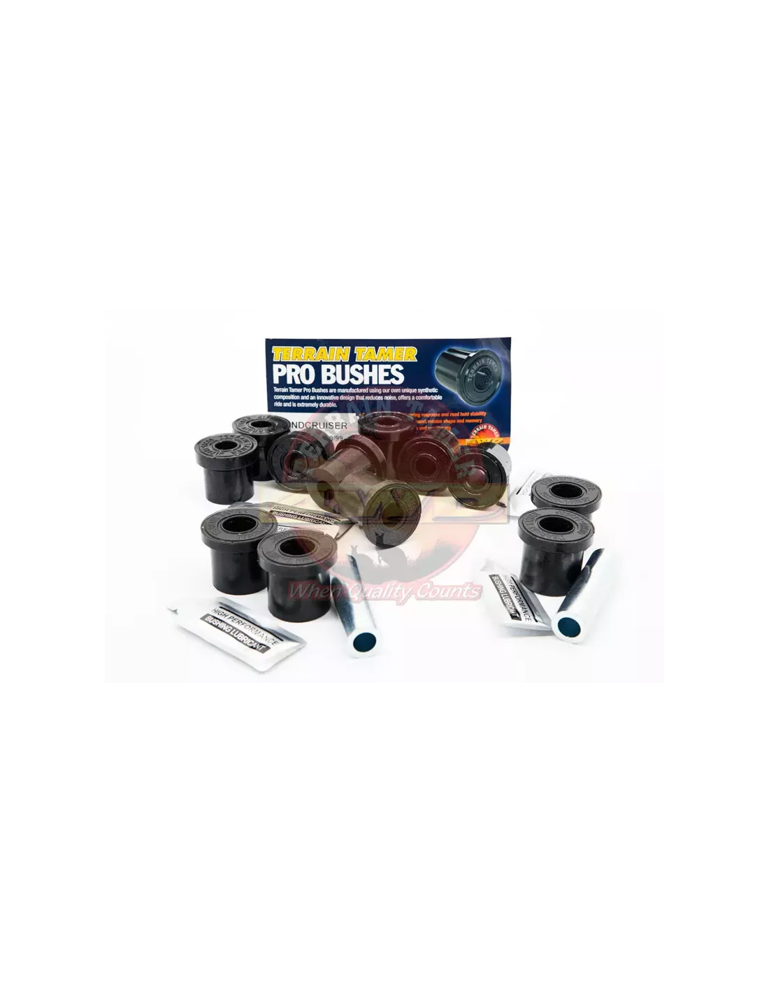 KIT SILENTBLOC DE CHAPE PRO BUSH SYNTHÉTIQUE Terrain Tamer