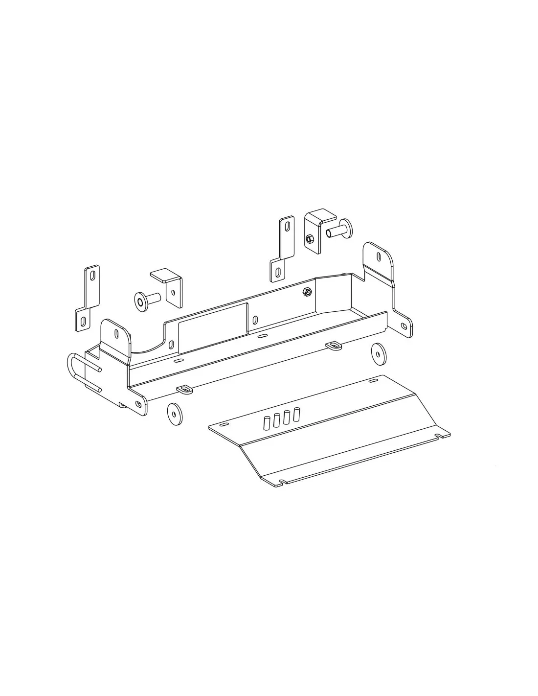 PLATINE TREUIL PC ORIGINE MITSUBISHI L200 2019+