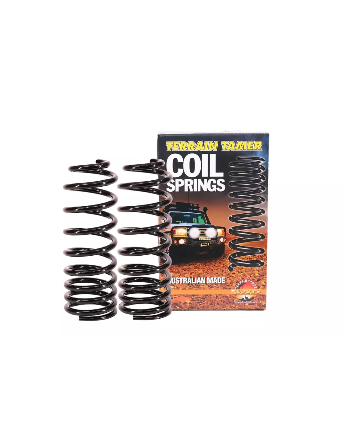 Ressorts hélicoïdaux arrière relevés 40 mm Heavy Duty 100