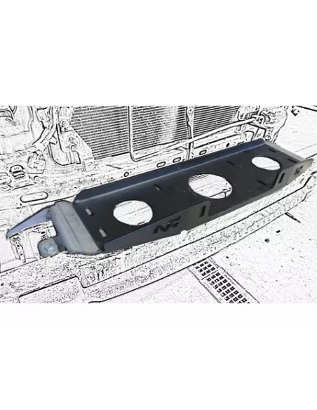 PLATINE TREUIL PC ORIGINE TOYOTA KDJ-120/125
