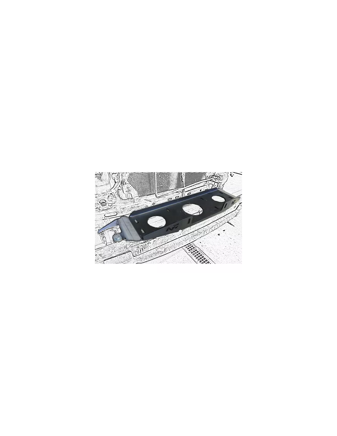 PLATINE TREUIL PC ORIGINE TOYOTA KDJ-120/125