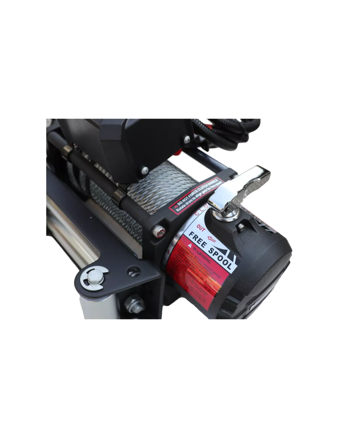 TREUIL T-MAX EW9500 MUSCLEFIT (4309KG) 12V - Câble acier