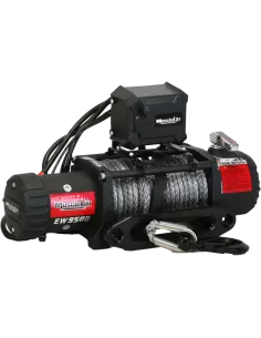 TREUIL T-MAX EW9500S MUSCLEFIT (4309KG) 12V - Corde synthéti