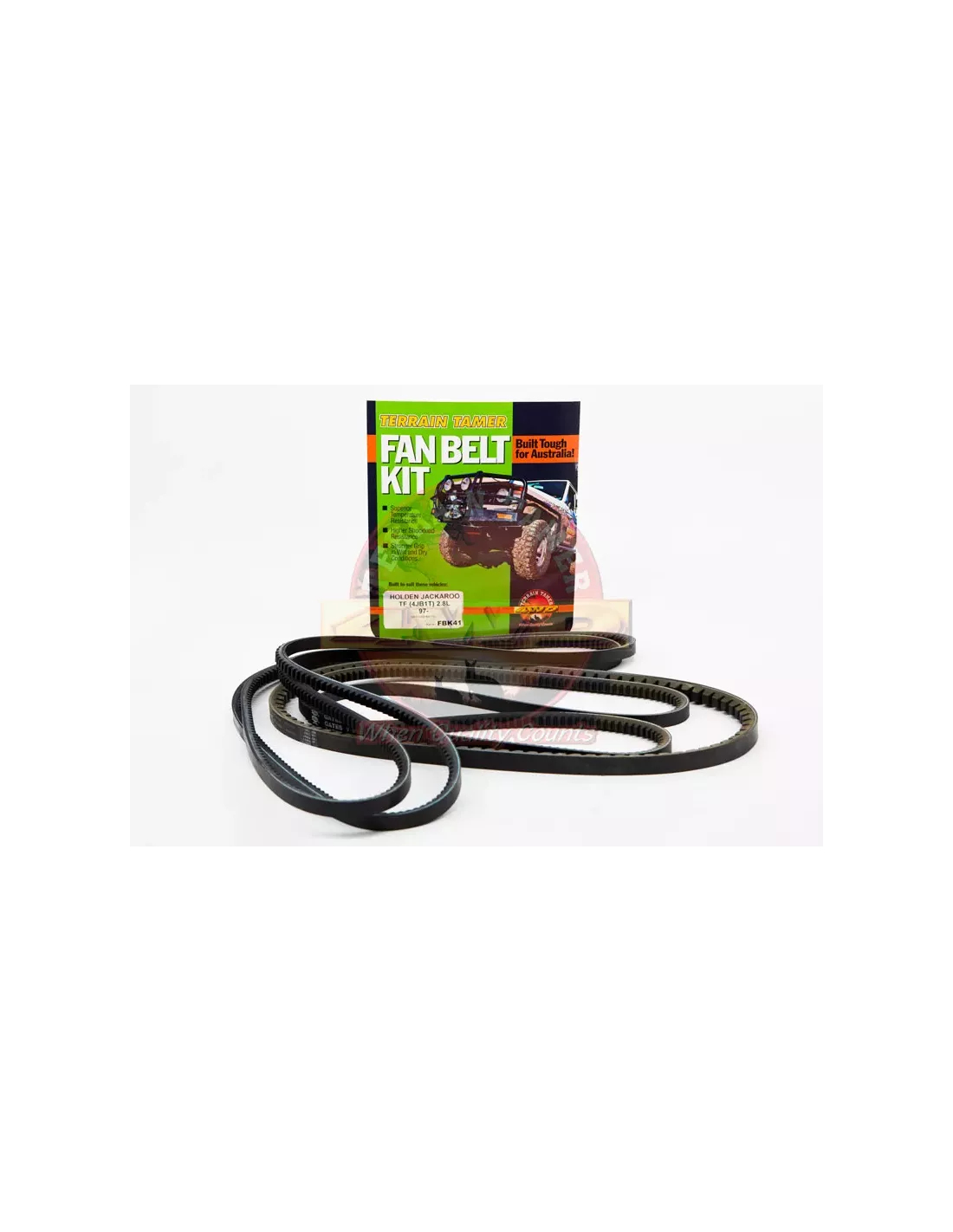 Kit courroie ventilateur, direction assistée et
