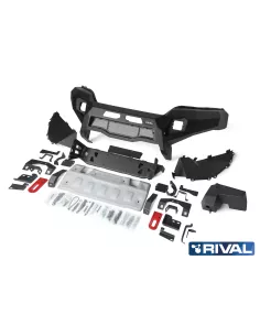 BUMPER FRONT RIVAL MITSUBISHI L200 2019- (USAGE COMPETITION)