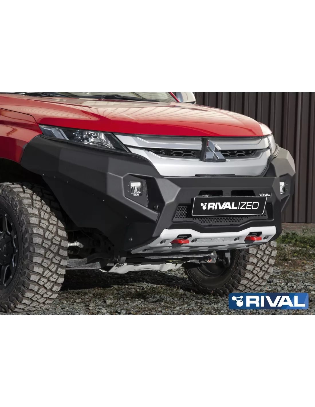 BUMPER FRONT RIVAL MITSUBISHI L200 2019- (USAGE COMPETITION)