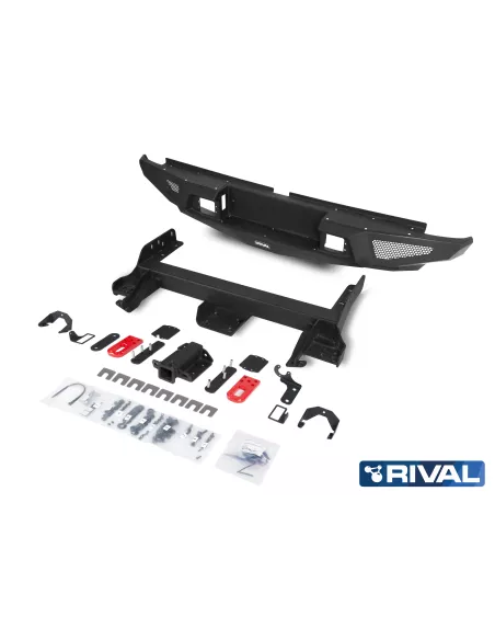 BUMPER REAR RIVAL MITSUBISHI L200 2019+ (USAGE COMPETITION)