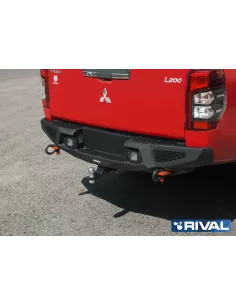 BUMPER REAR RIVAL MITSUBISHI L200 2019+ (USAGE COMPETITION) 2