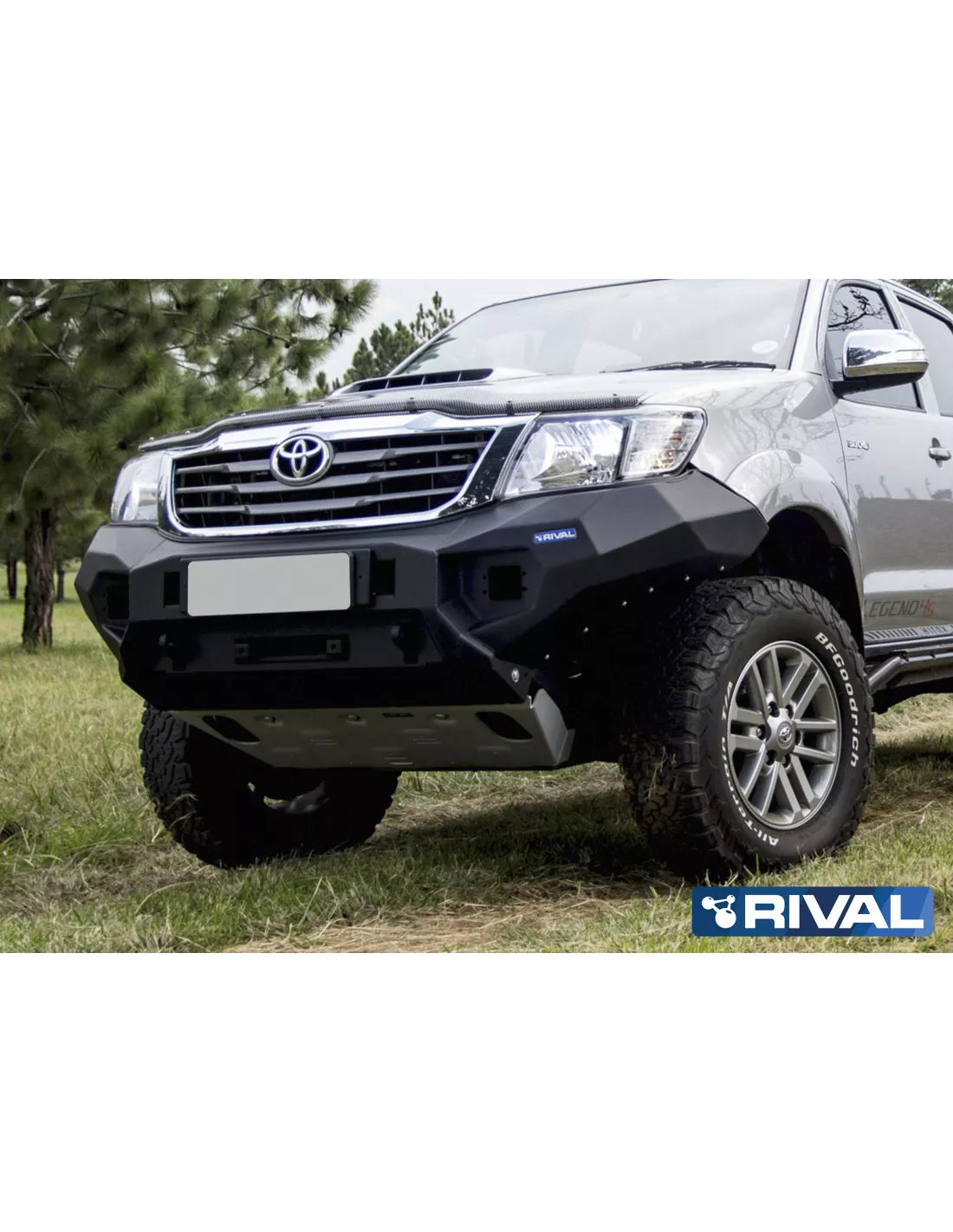 BUMPER FRONT RIVAL TOYOTA HILUX VIGO 2011-2015 (USAGE COMPET