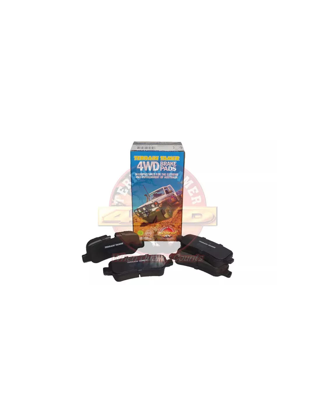 Kit plaquettes de frein arrière DB1781TT Terrain Tamer 2002+