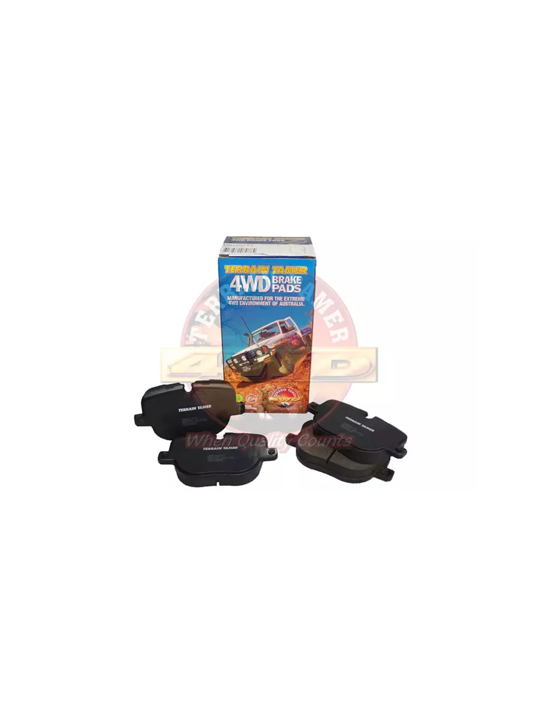 Jeu de plaquettes de frein arrière V8 5.0 Terrain Tamer