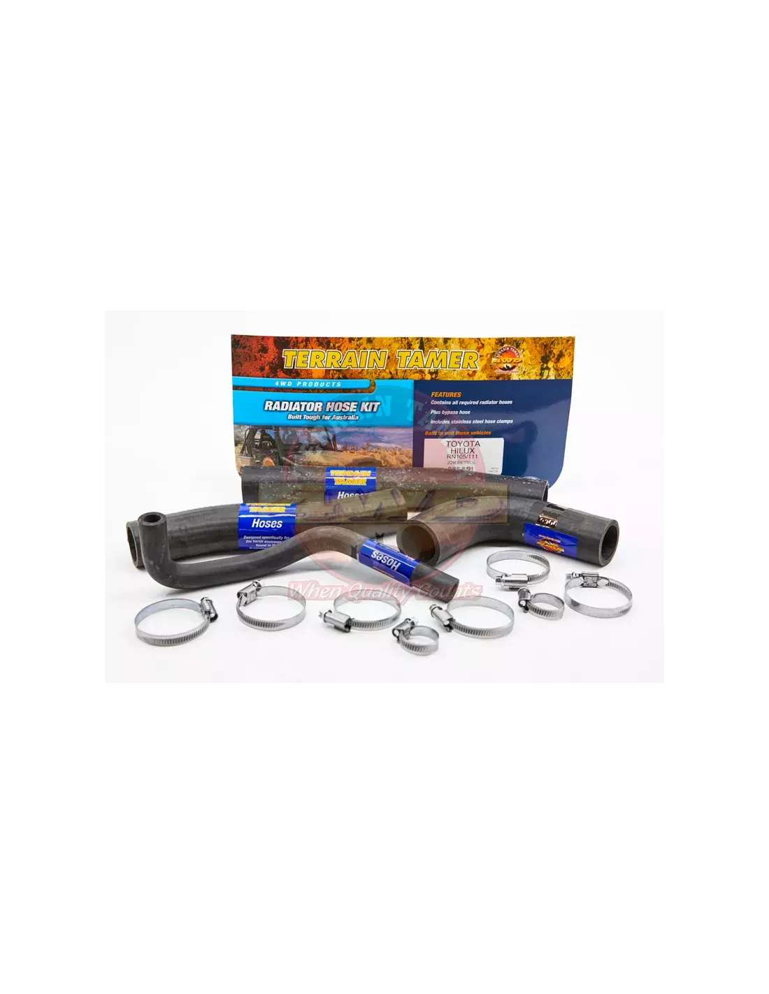 KIT DURITES RADIATEUR MOTEUR 22R Terrain Tamer Toyota Hilux