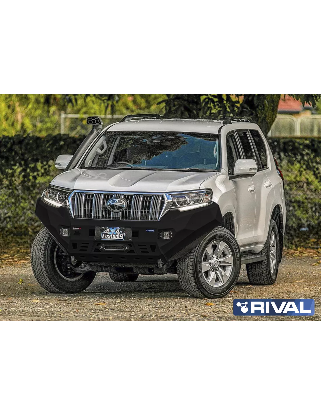 BUMPER FRONT RIVAL TOYOTA LC150 2017+ (USAGE COMPETITION) (b