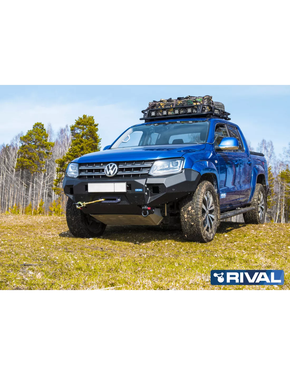 BUMPER FRONT RIVAL VW AMAROK (USAGE COMPETITION) (bP20)