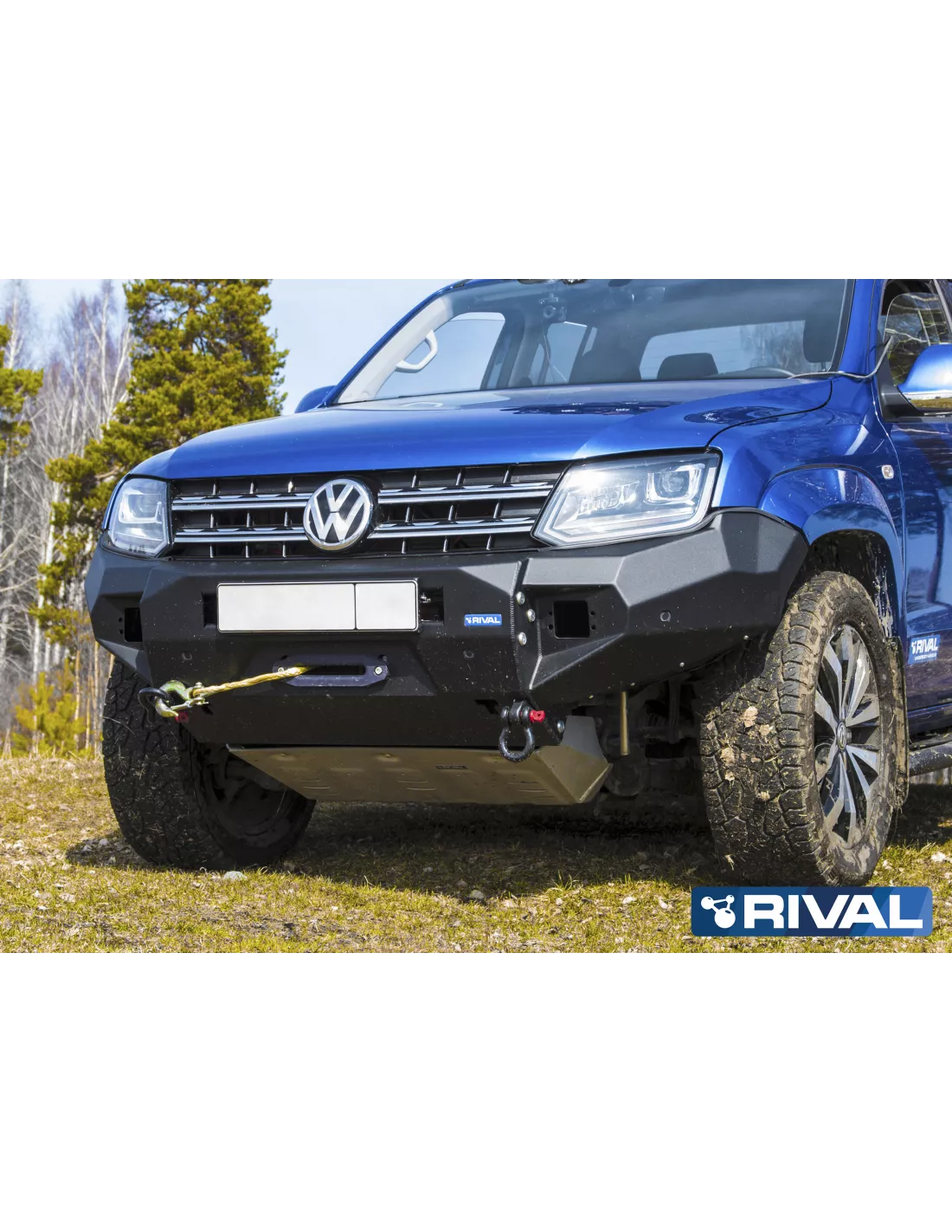 BUMPER FRONT RIVAL VW AMAROK (USAGE COMPETITION) (bP20)