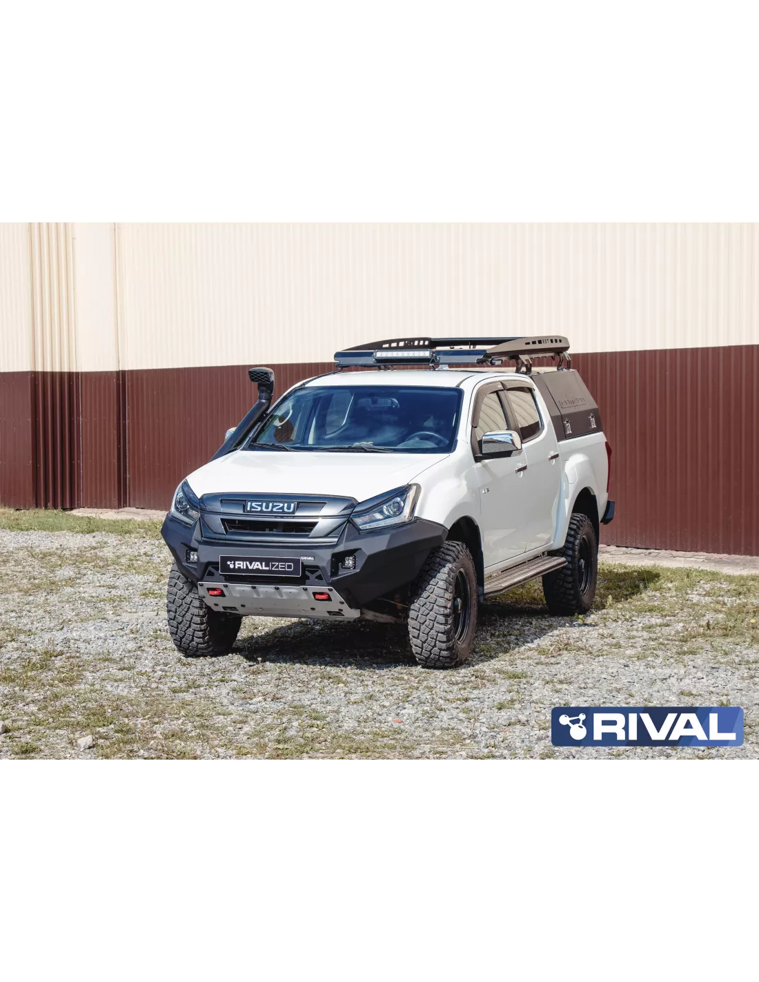 BUMPER FRONT RIVAL ISUZU D-MAX 2017-2020 (USAGE COMPETITION)