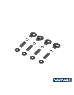 KIT ANNEAU D'ANCRAGE MALE POUR GALERIE MODULABLE RIVAL (4 pc
