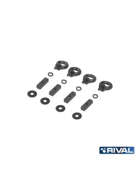 KIT ANNEAU D'ANCRAGE MALE POUR GALERIE MODULABLE RIVAL (4 pc