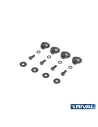 KIT ANNEAU D'ANCRAGE FEMELLE POUR GALERIE MODULABLE RIVAL (4