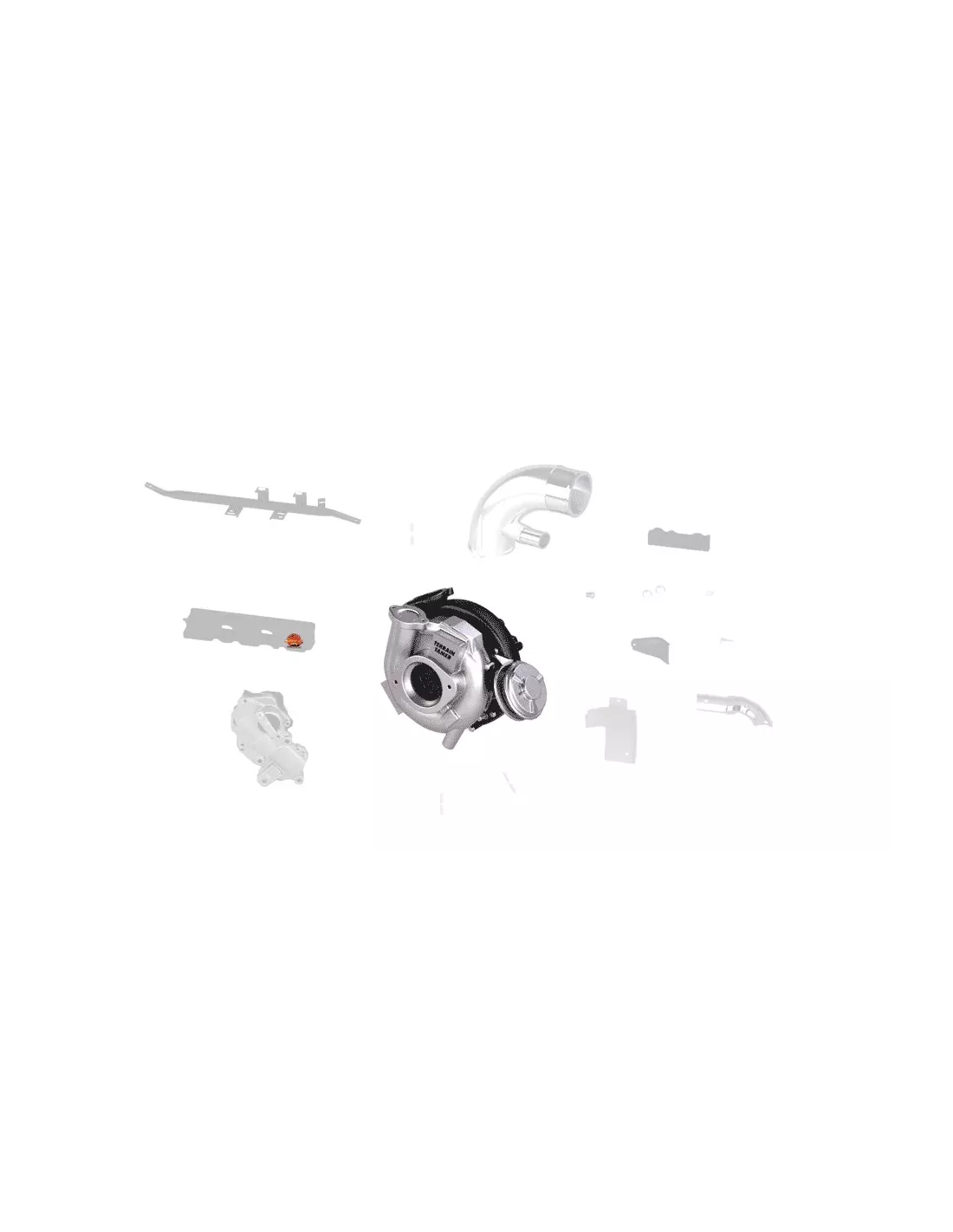 Turbo Garrett Redboost pour moteur 2.8L 1GDFTV Terrain