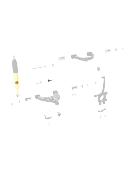 Boulon de réglage de carrossage arrière du bras Terrain
