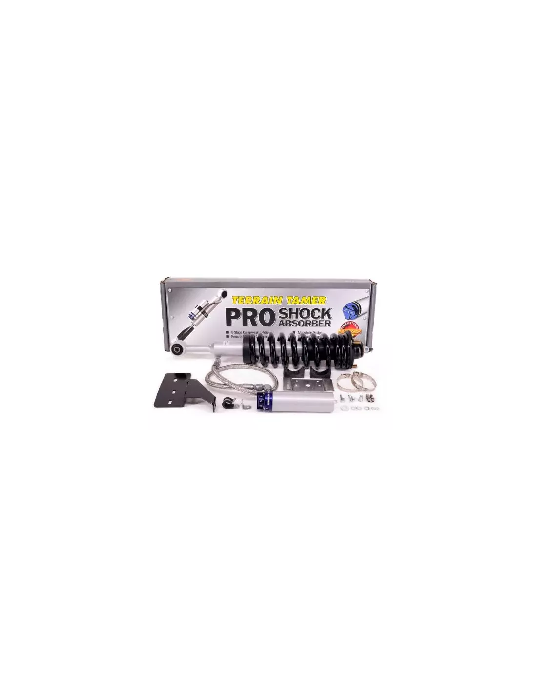 Jeu d'amortisseurs combinés ressorts surélevés 40mm -100kg