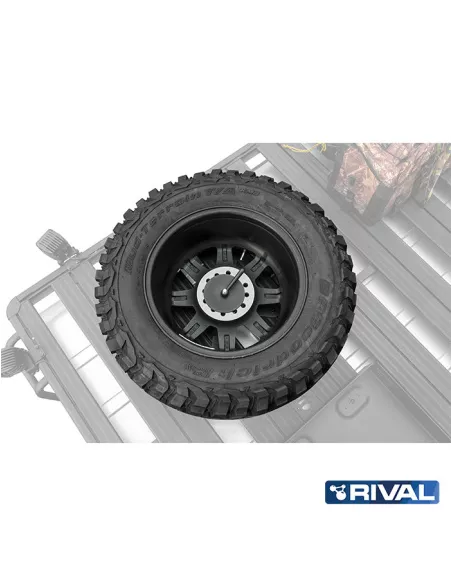SUPPORT PORTE ROUE DE SECOURS POUR GALERIE MODULABLE RIVAL