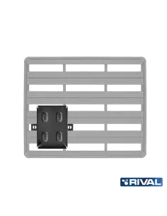 SUPPORT PORTE JERRYCAN DOUBLE POUR GALERIE MODULABLE RIVAL 2