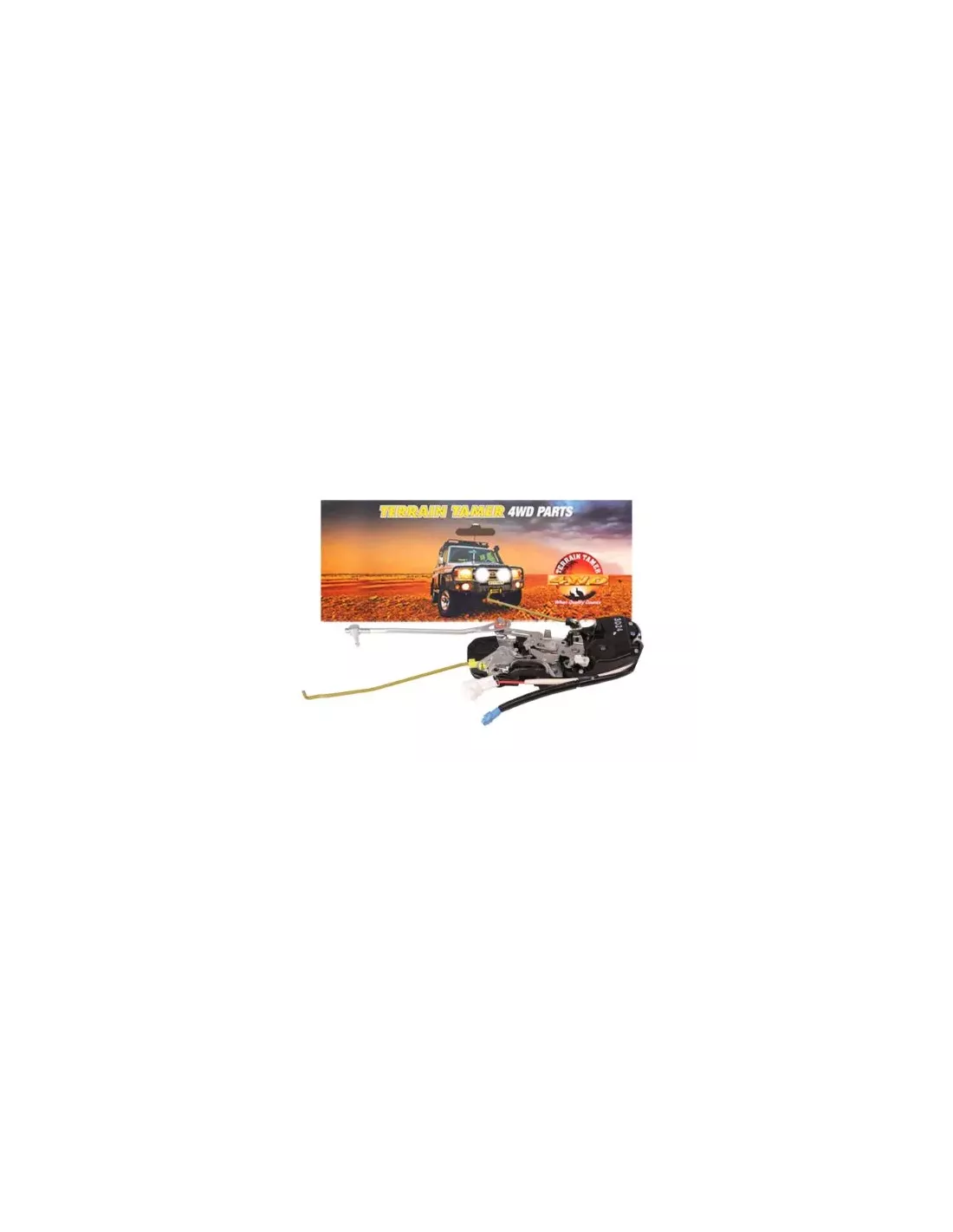 Ensemble Serrure Porte Arrière compatible verrouillage