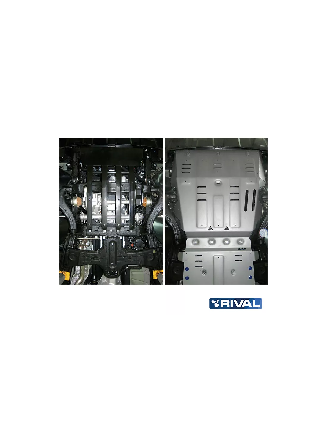 PLAQUE PROTECTION RIVAL MOTEUR+RADIA VW AMAROK (bP11)
