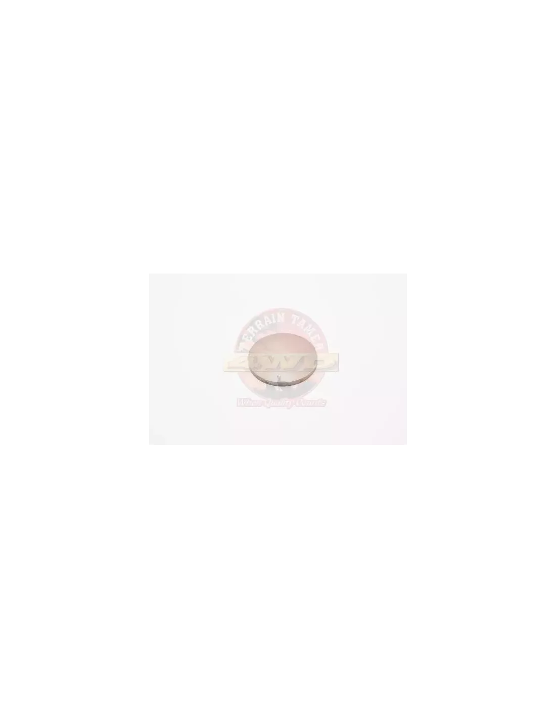 Cale de réglage soupape Épaisseur 3.05 mm, T47 Terrain