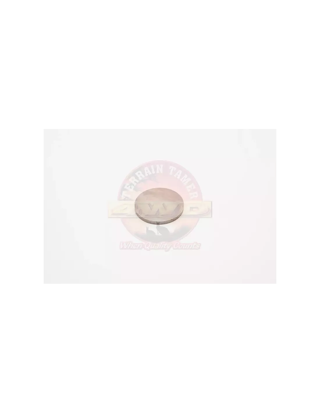 Rondelle d'ajustement de soupape épaisseur 3.15 mm, T48