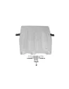 PLAQUE PROTECTION RIVAL MOTEUR + BV MAN TGE - 4mm