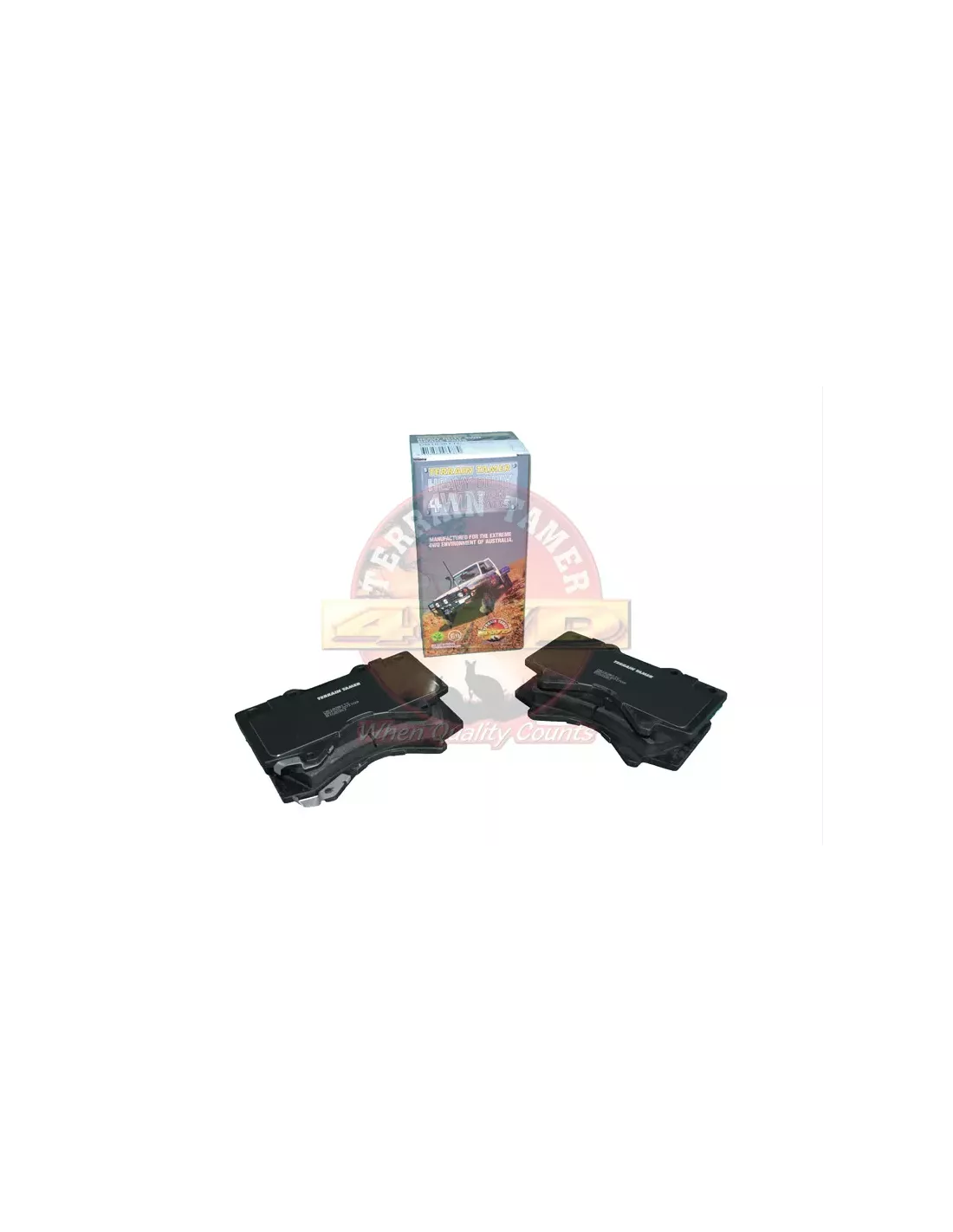 Jeu de plaquettes de frein avant Heavy Duty Terrain Tamer