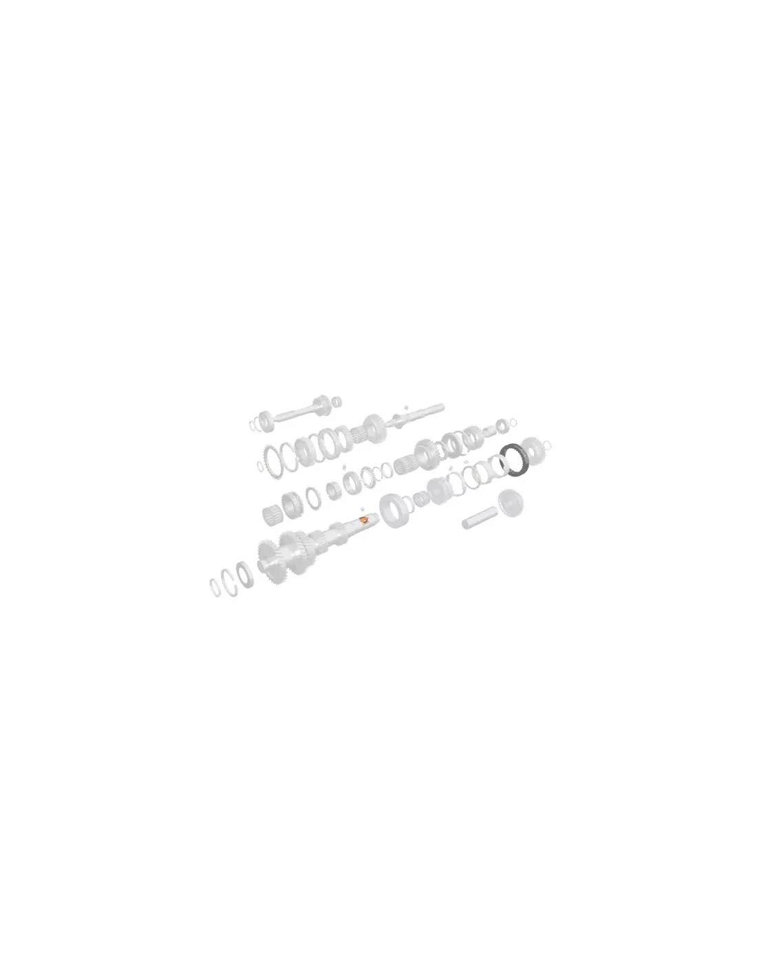 Douille Synchro Moyeu 5ème Vitesse Arbre Intermédiaire
