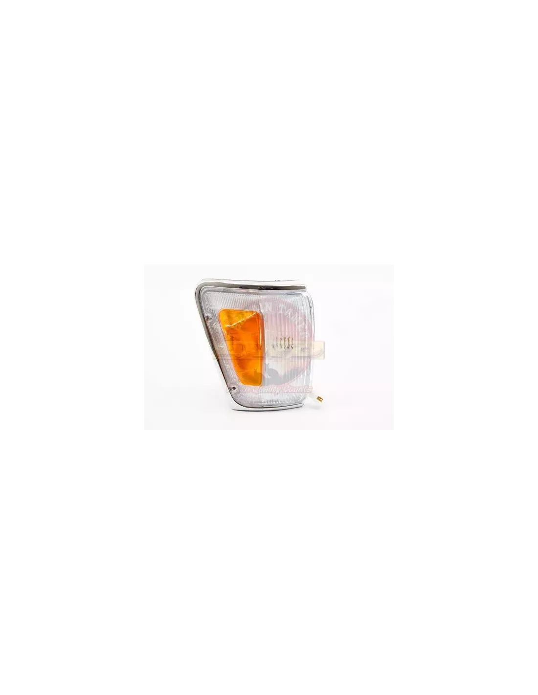 Ensemble lampe avant angle droit chrome bord fin taïwanais